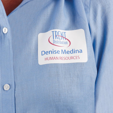 Avery EcoFriendly Recycled Name Tags, 2-1/3